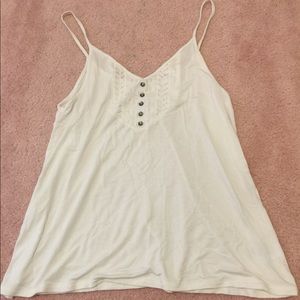 White American Eagle Tank Top